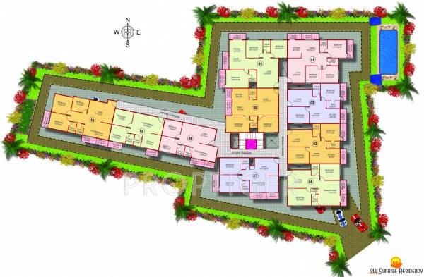 Images for Cluster Plan of SLV Sunrise Residency
