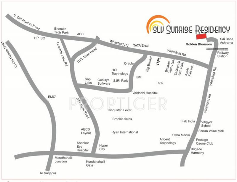 Images for Location Plan of SLV Sunrise Residency