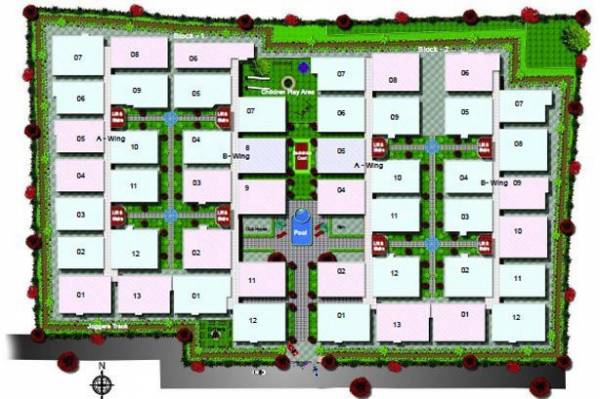 Layout Plan krishna-ikon Layout Plan