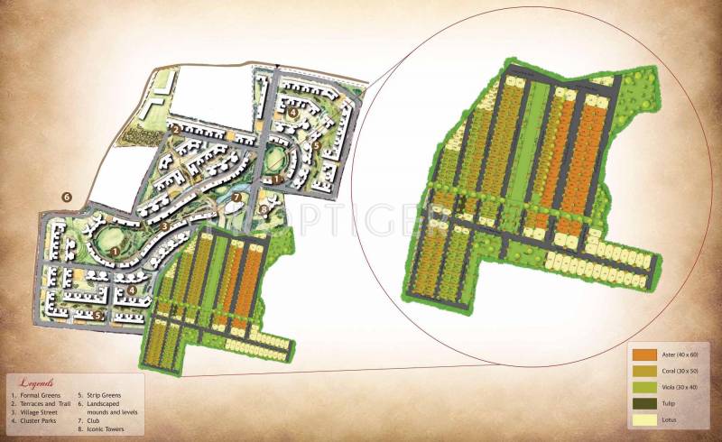 Images for Master Plan of Bluejay Premium Villa Plots
