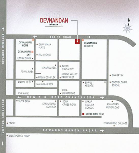 Images for Location Plan of Devnandan Altezza altezza Images for Location Plan of Devnandan Altezza
