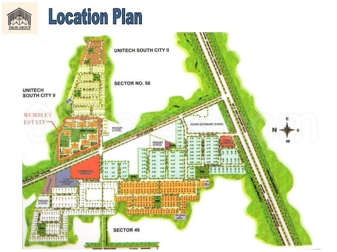 wembley estate Location Plan