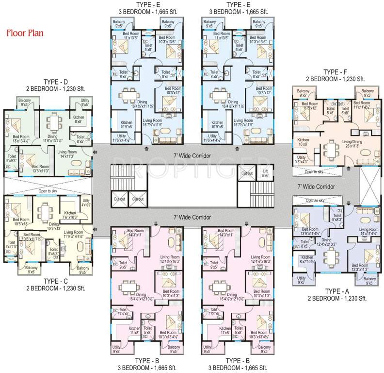 greenwood residency Images for Cluster Plan of Modi Greenwood Residency