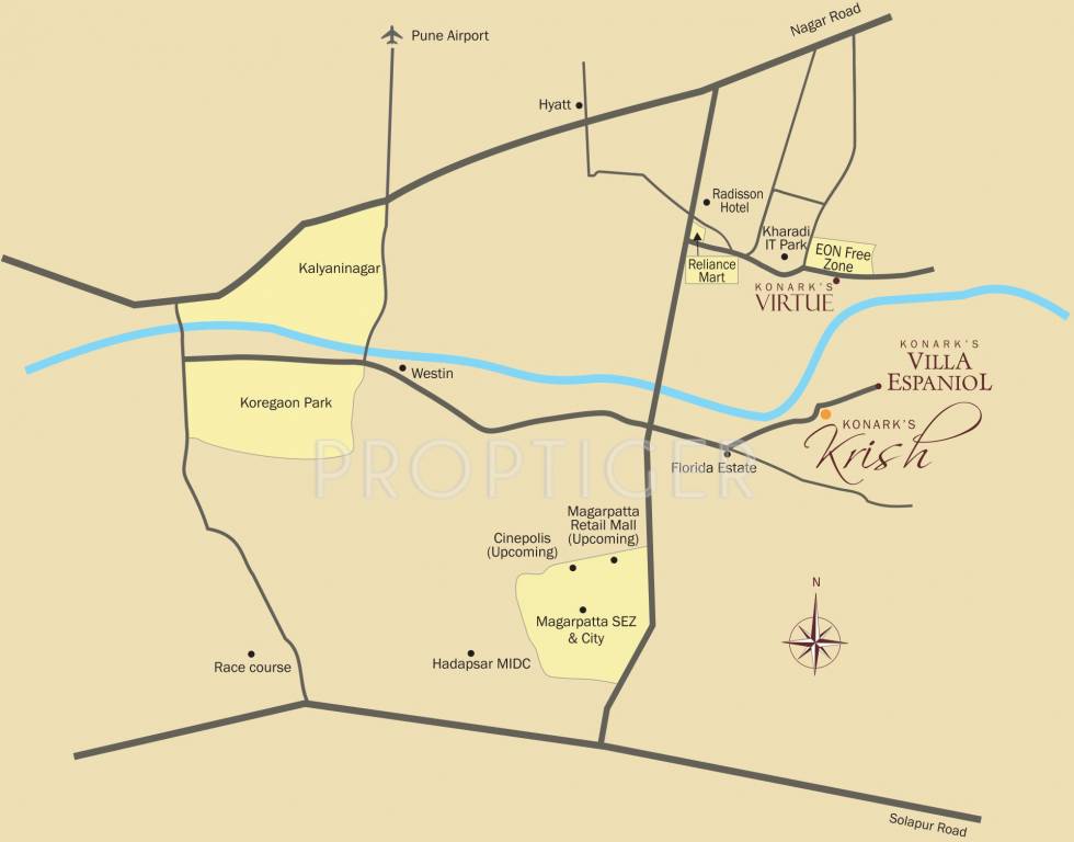 Images for Location Plan of Karia Builders Krish