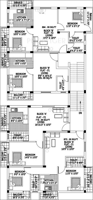 Images for Cluster Plan of CC Mulberry Garden