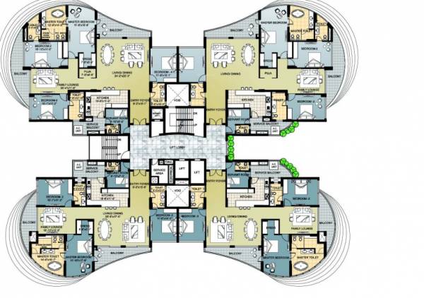  the-forest-spa Palace A Cluster Plan