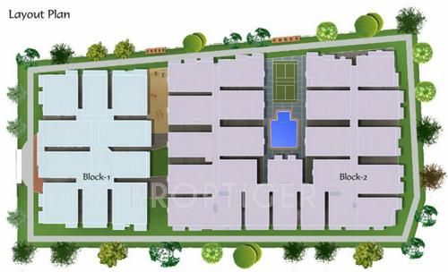  greenwoods Images for Layout Plan of Samhita Greenwoods