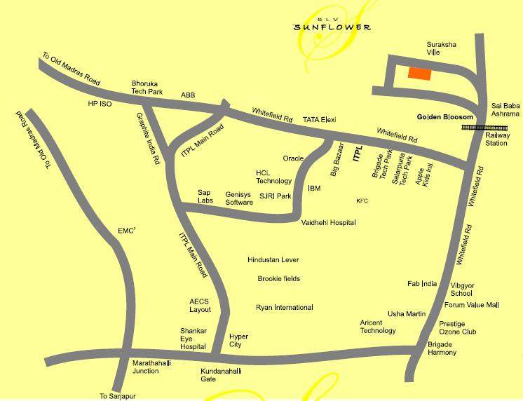 sunflower Images for Location Plan of SLV Sunflower