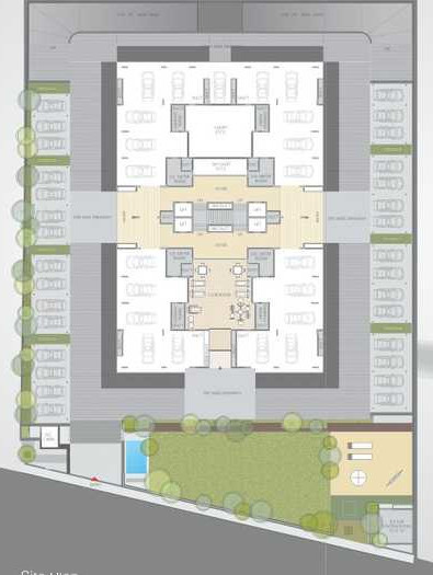  sepal-residency Tower 1, 2 And 3 Typical Cluster Plan