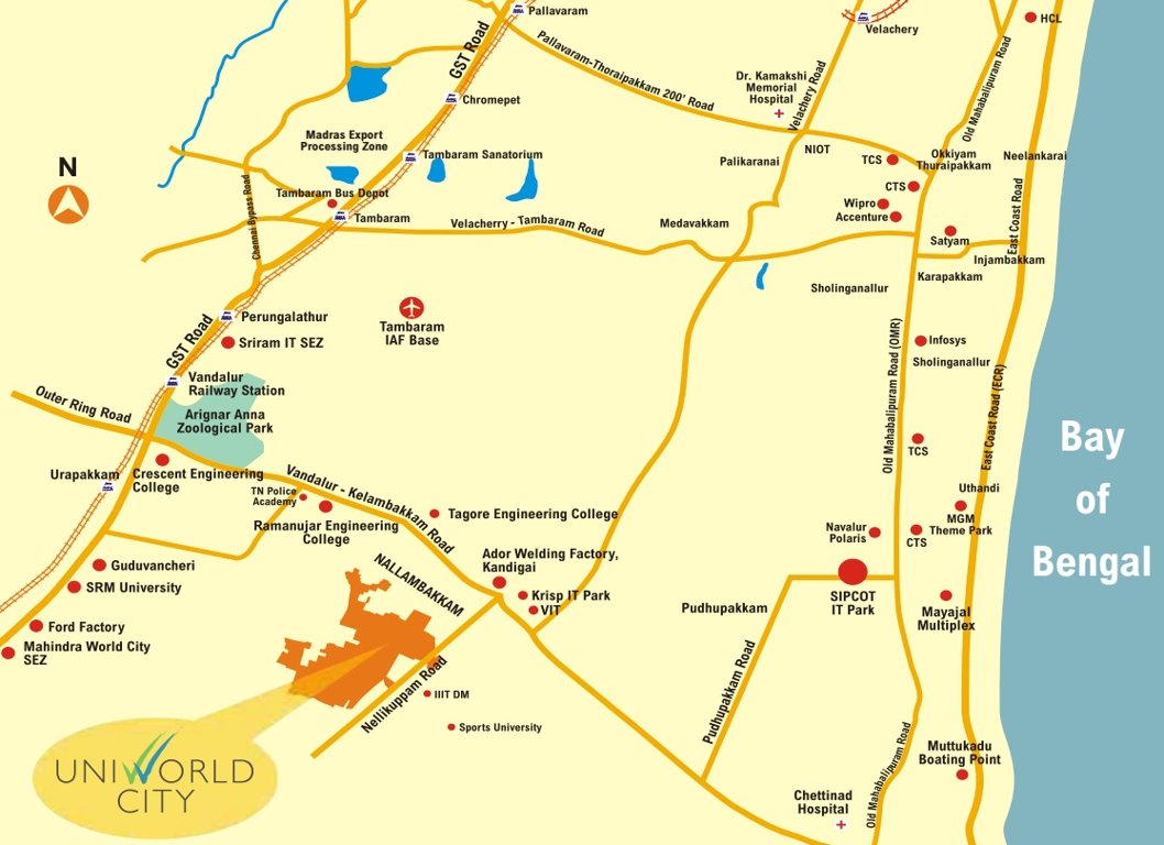 Images for Location Plan of Unitech Unihomes 2