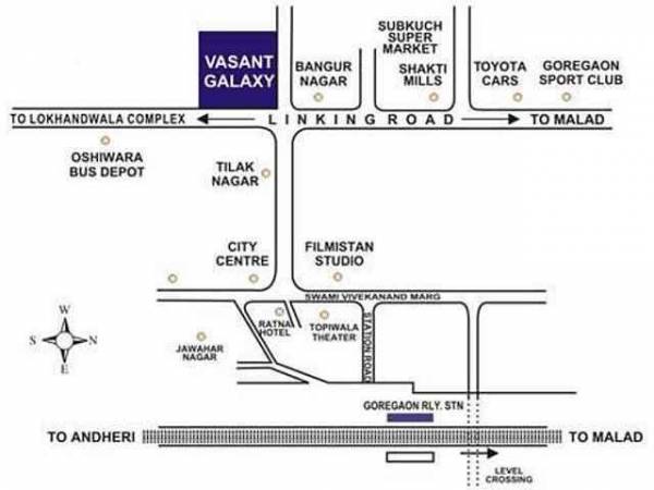 vasant-galaxy Location Plan