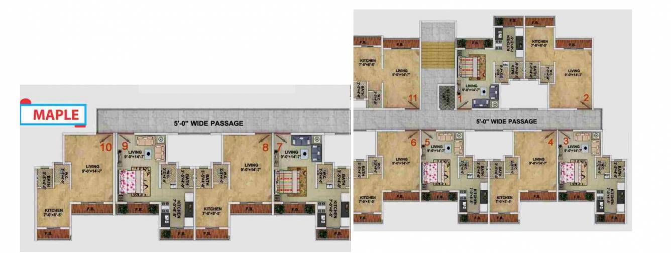 Images for Cluster Plan of Sanghvi Paradise