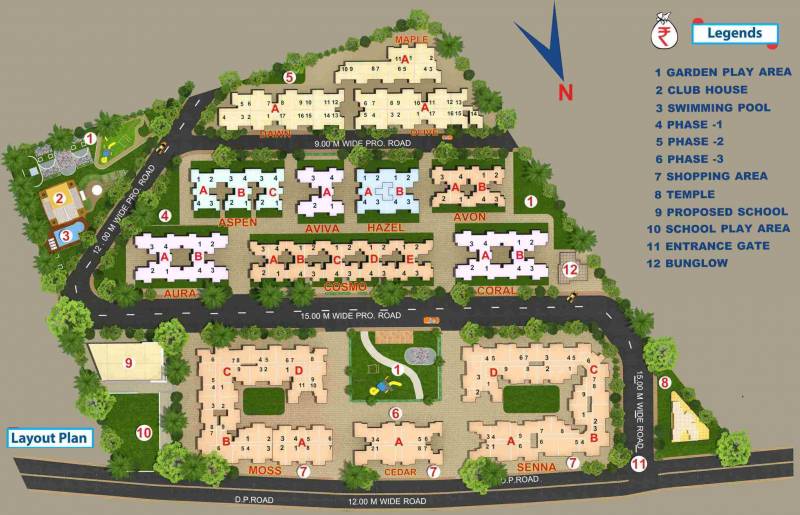 Images for Layout Plan of Sanghvi Paradise