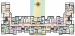 Wing A & B Typical Cluster Plan  shriram-residency Wing A & B Typical Cluster Plan
