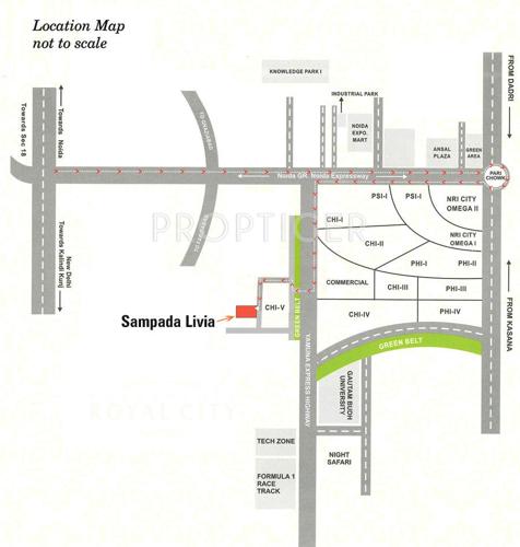 Images for Location Plan of Sampada Livia livia Images for Location Plan of Sampada Livia