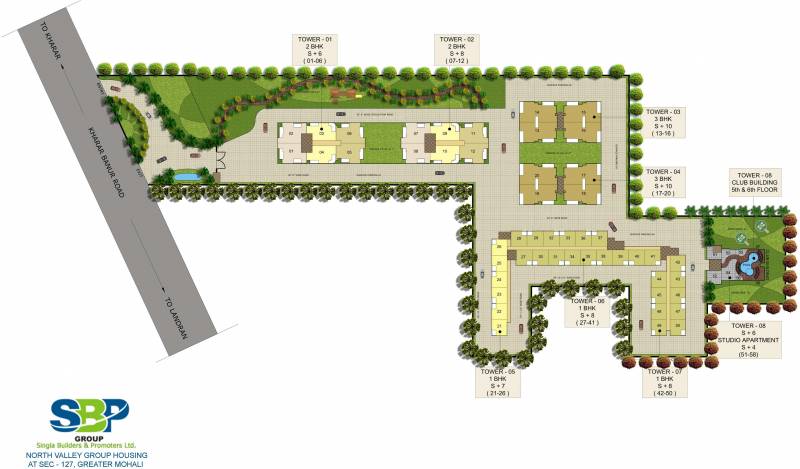  north-valley Images for Layout Plan of SBP North Valley
