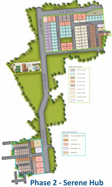  serene-hub-senior-living Images for Site Plan of DivyaSree Hub 6