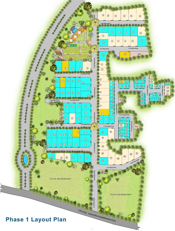  serene hub senior living Images for Layout Plan of DivyaSree Hub 6