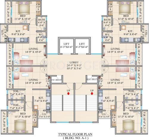  empress-park Images for Cluster Plan of Cosmos Empress Park