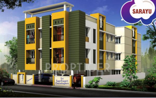 Images for Elevation of Sapthagiri Sarayu Apartment Images for Elevation of Sapthagiri Sarayu Apartment