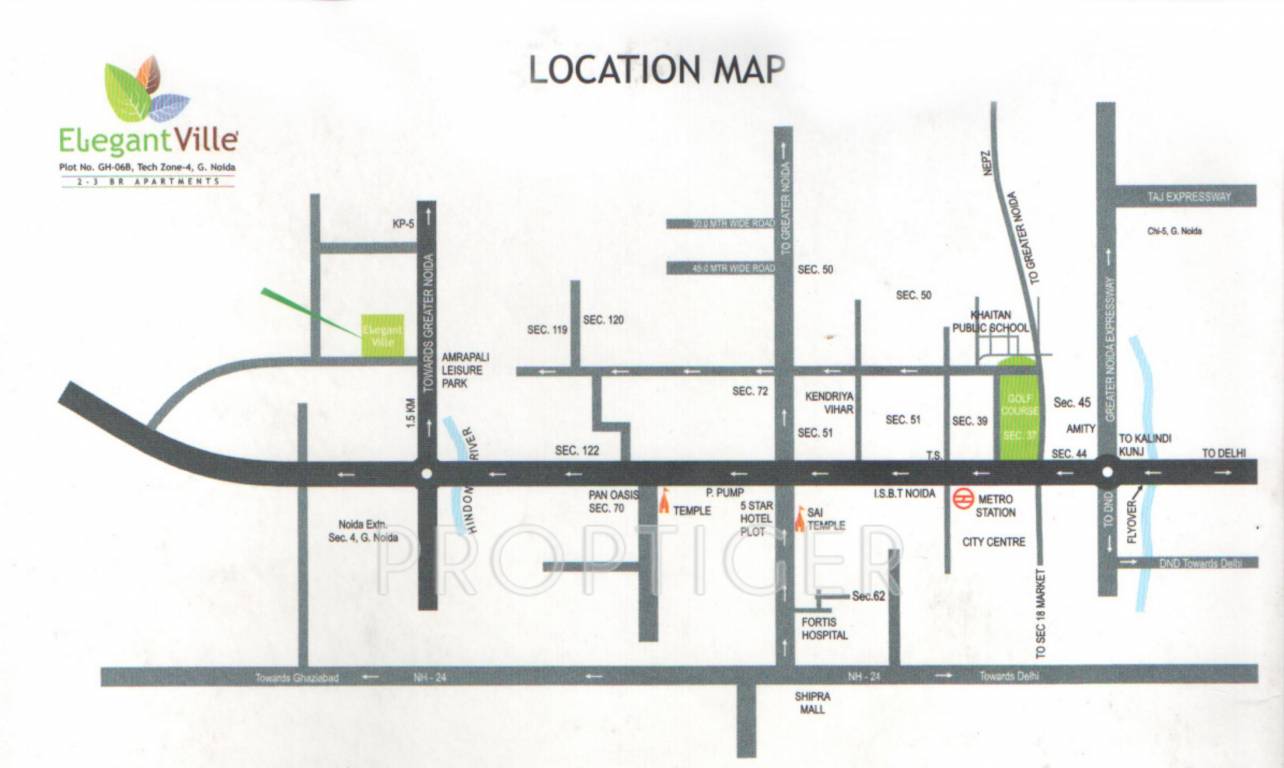 Images for Location Plan of Elegant Elegant Ville