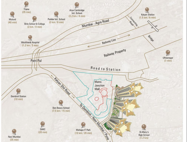  metro-residency Location Plan
