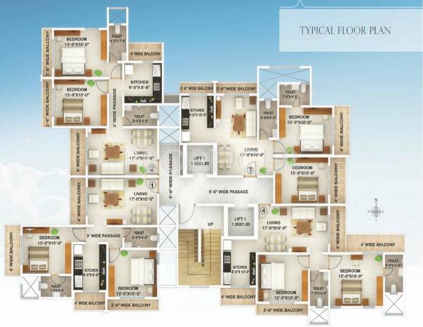  nirvana Images for Cluster Plan of Ajmera Nirvana