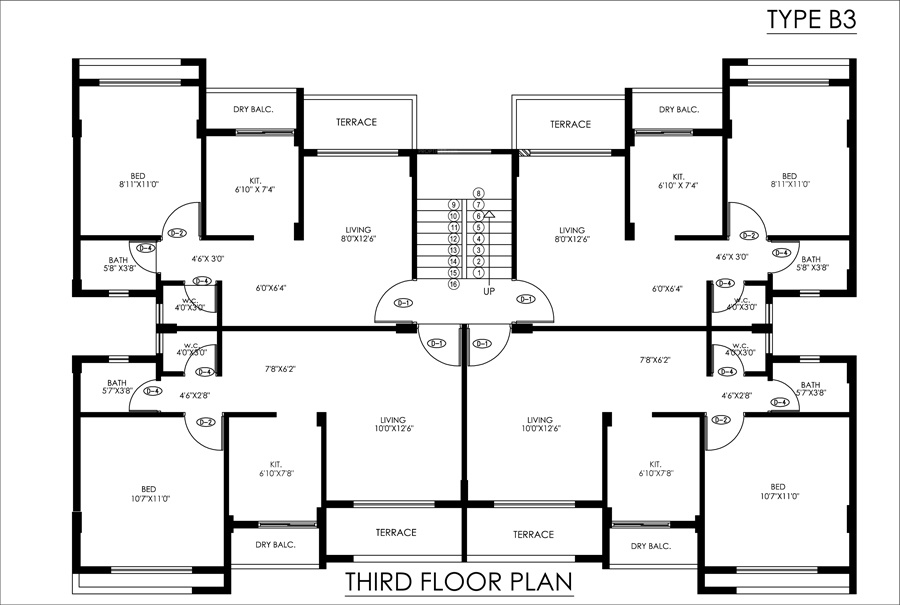 Images for Cluster Plan of Poddar Samruddhi Evergreens