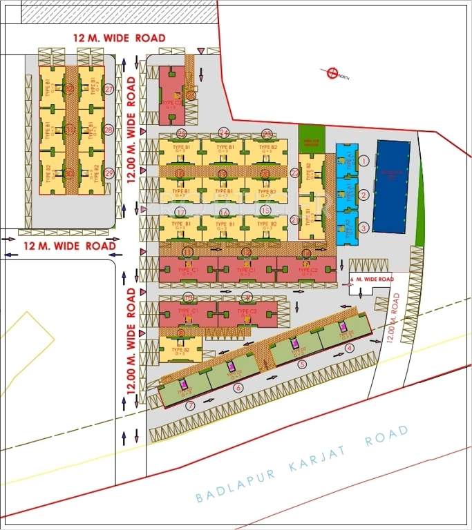  samruddhi evergreens Images for Layout Plan of Poddar Samruddhi Evergreens