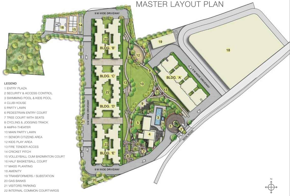  horizon Images for Master Plan of Godrej Horizon