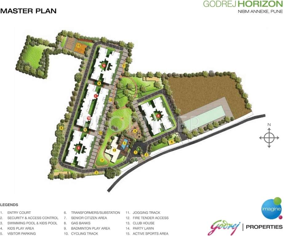  horizon Images for Master Plan of Godrej Horizon