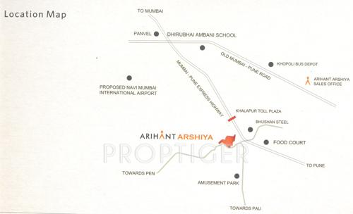  arshiya Images for Location Plan of Arihant Arshiya