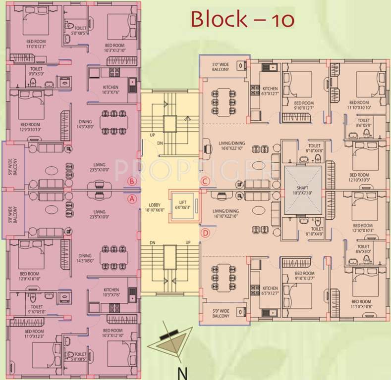 Images for Cluster Plan of Space Clubtown Gardens