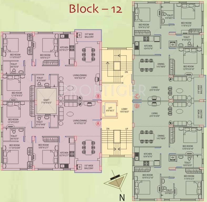 Images for Cluster Plan of Space Clubtown Gardens