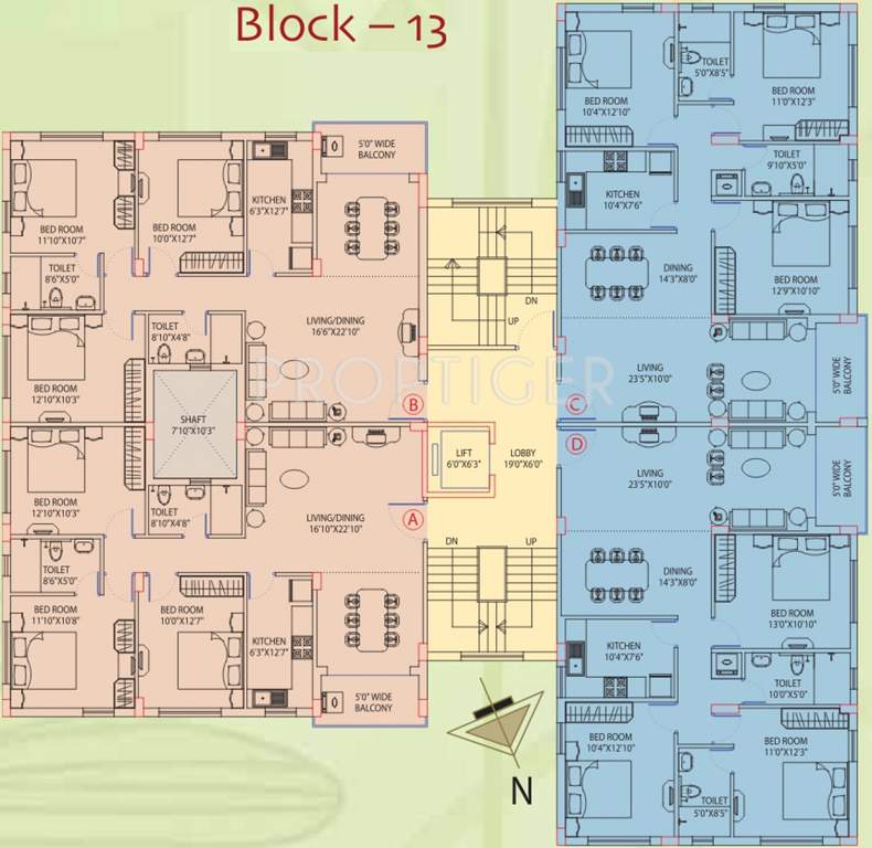 Images for Cluster Plan of Space Clubtown Gardens