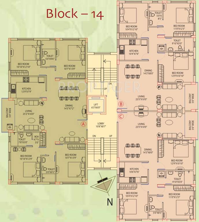 Images for Cluster Plan of Space Clubtown Gardens