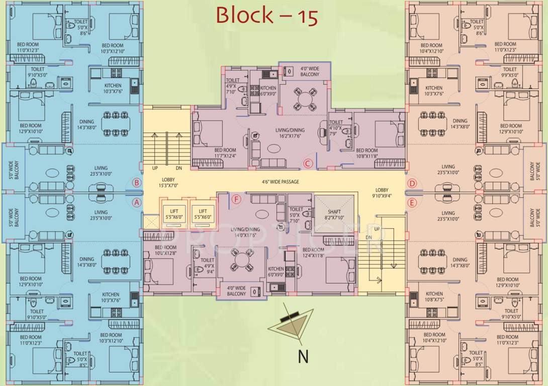 Images for Cluster Plan of Space Clubtown Gardens