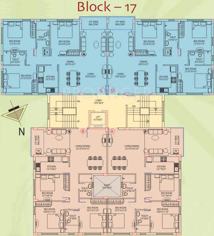 Images for Cluster Plan of Space Clubtown Gardens