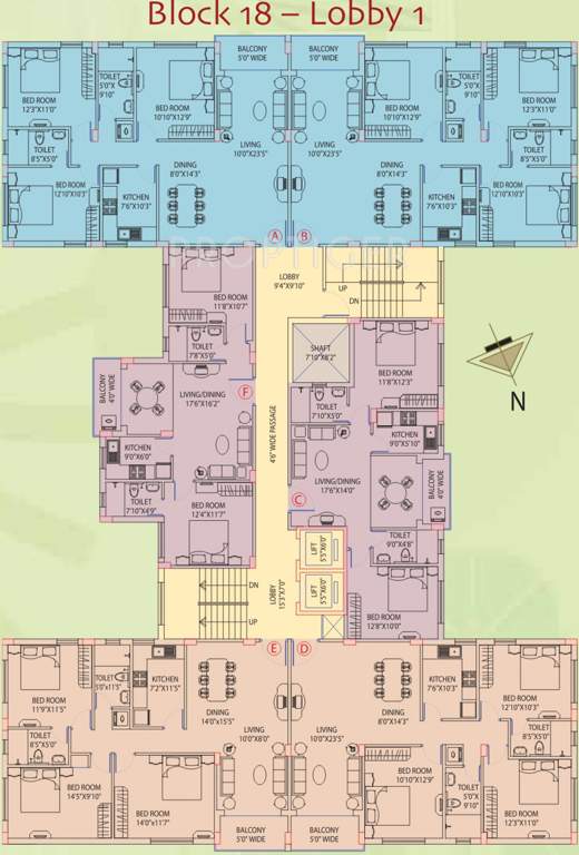 Images for Cluster Plan of Space Clubtown Gardens