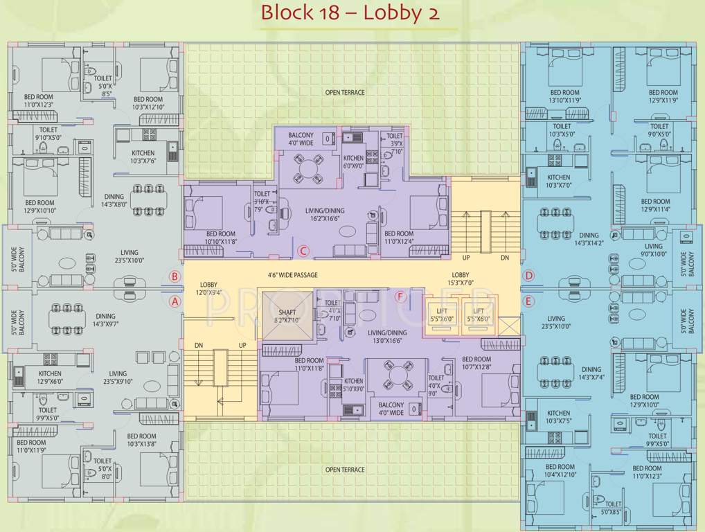 Images for Cluster Plan of Space Clubtown Gardens