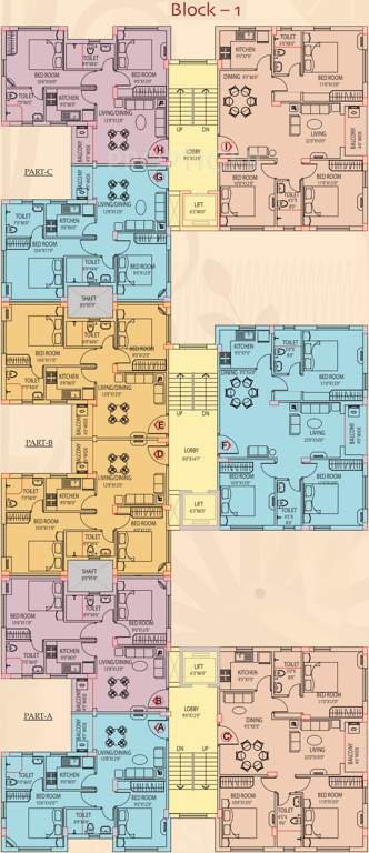 Images for Cluster Plan of Space Clubtown Gardens