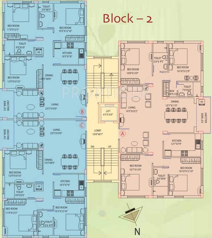 Images for Cluster Plan of Space Clubtown Gardens