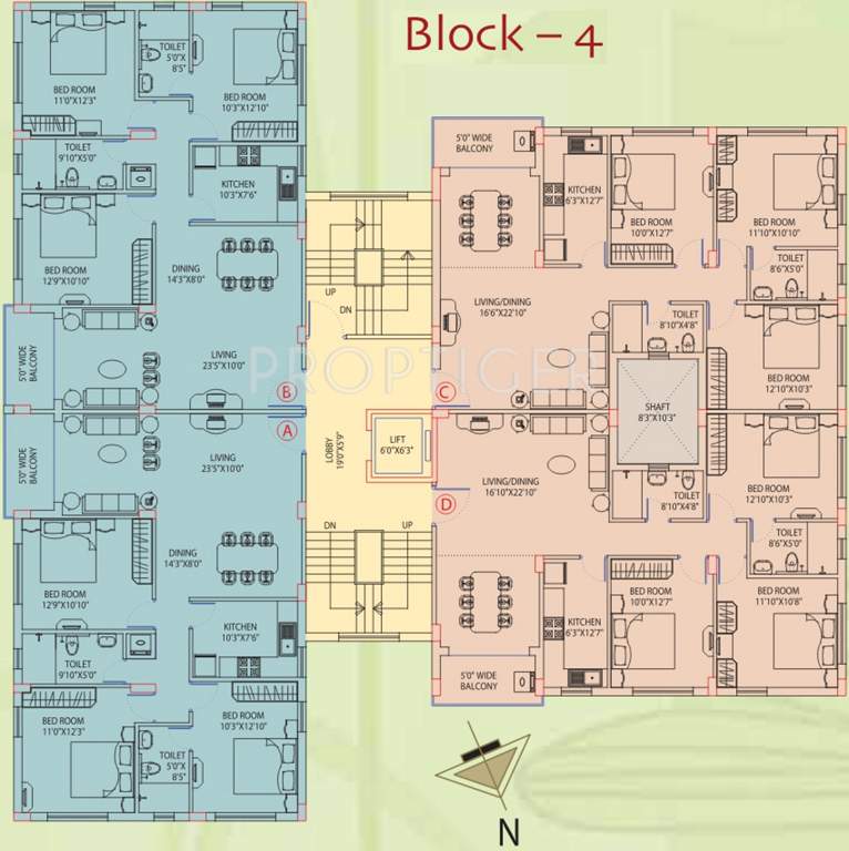 Images for Cluster Plan of Space Clubtown Gardens