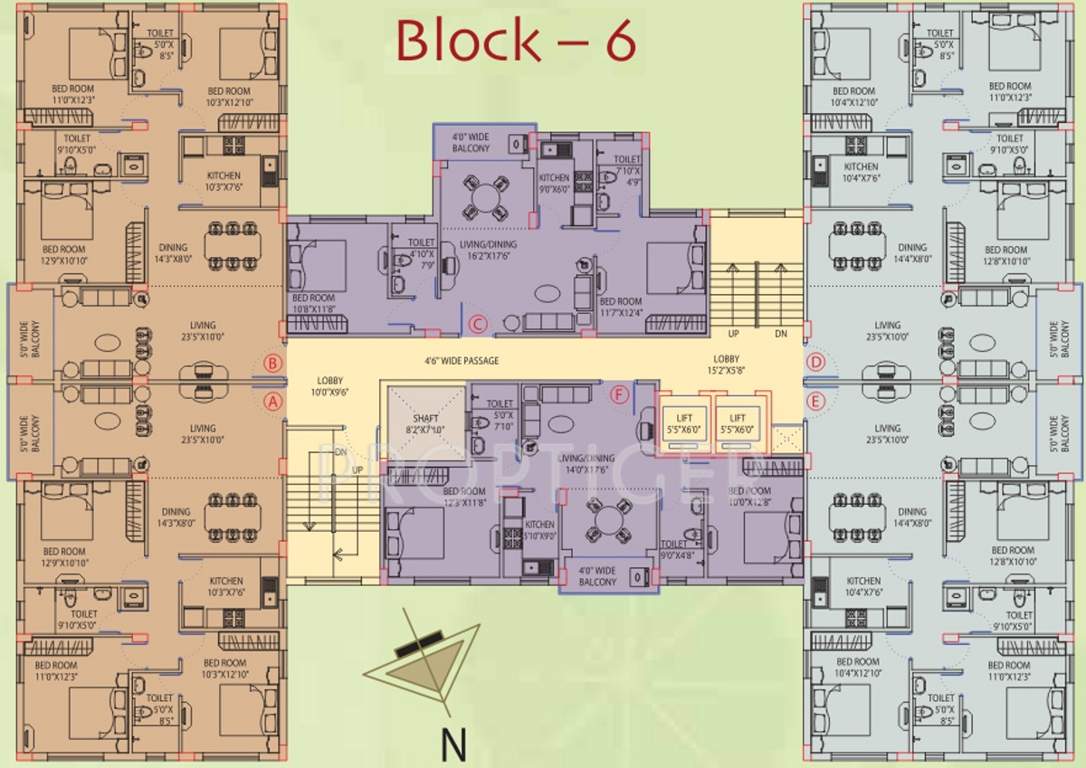 Images for Cluster Plan of Space Clubtown Gardens