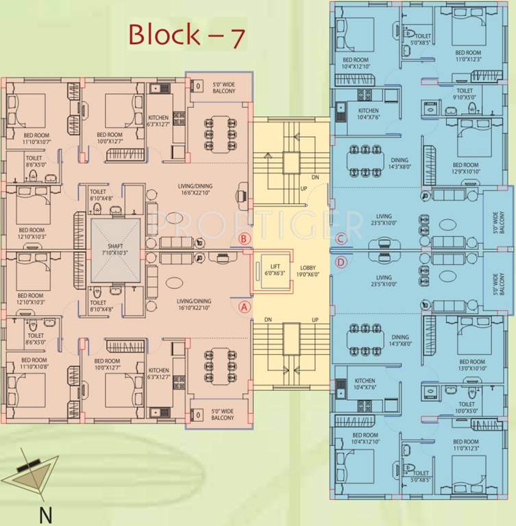 Images for Cluster Plan of Space Clubtown Gardens