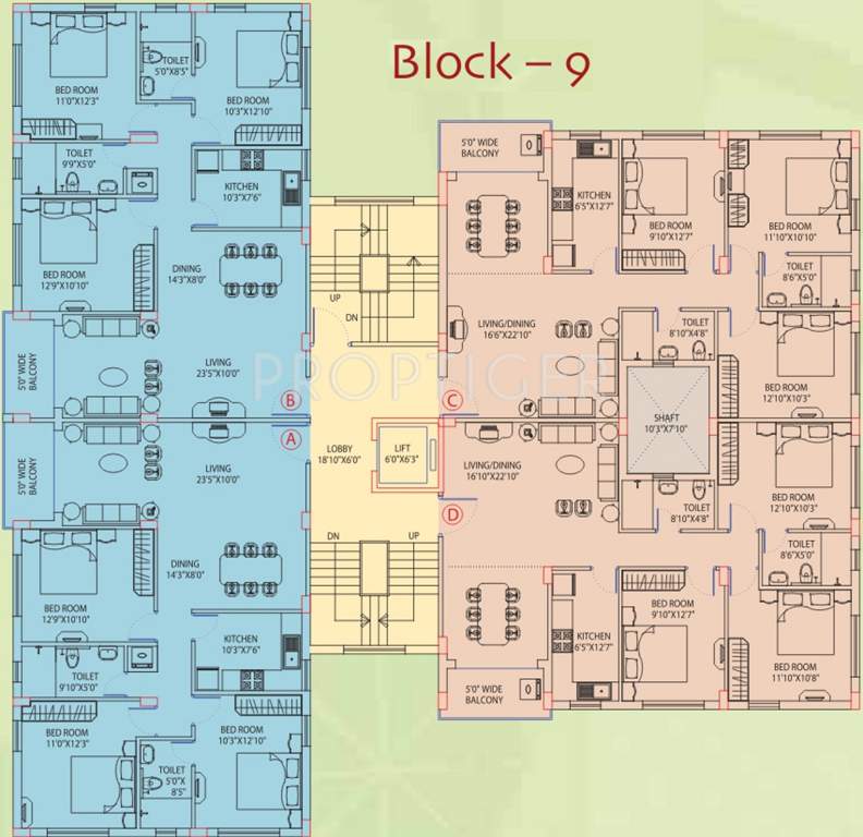 Images for Cluster Plan of Space Clubtown Gardens
