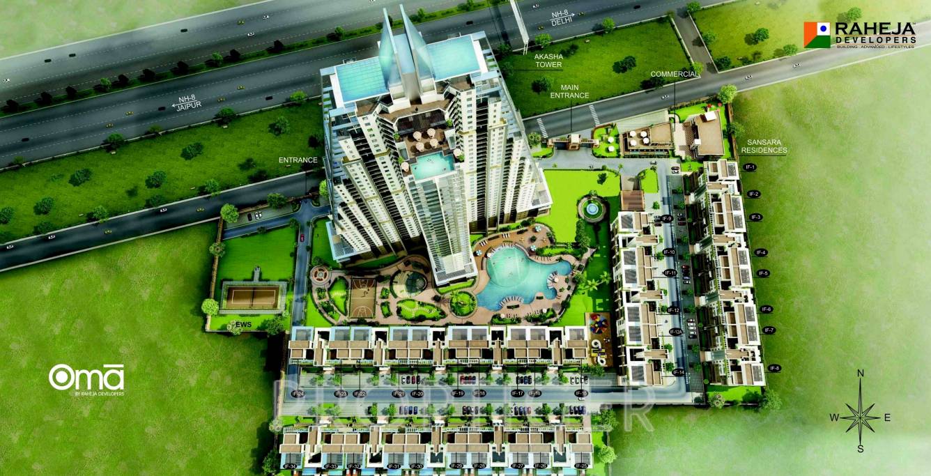 Images for Elevation of Raheja Oma