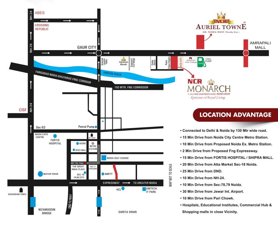  monarch Images for Location Plan of NCR Monarch