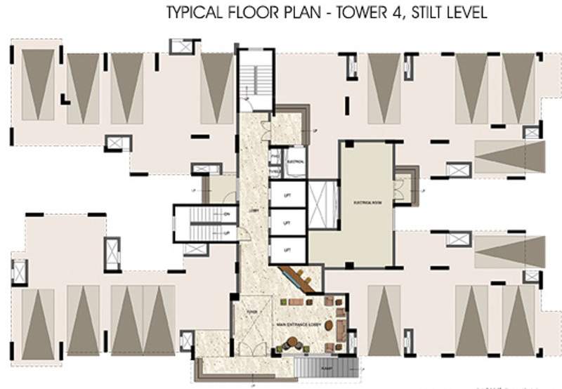  misty waters Images for Cluster Plan of Prestige Misty Waters