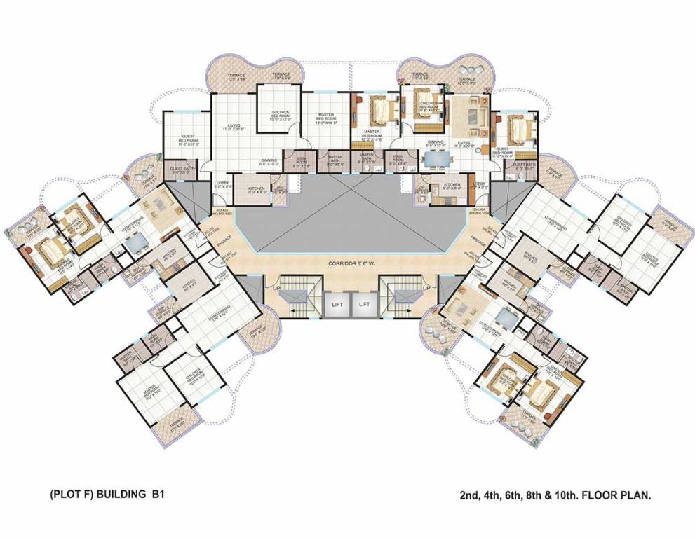 Images for Cluster Plan of Kolte Patil Cheryl